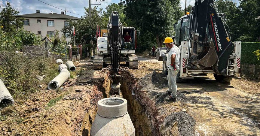 İSU’DAN KÖRFEZ SİPAHİLER’DE ALTYAPI YENİLEME ÇALIŞMASI
