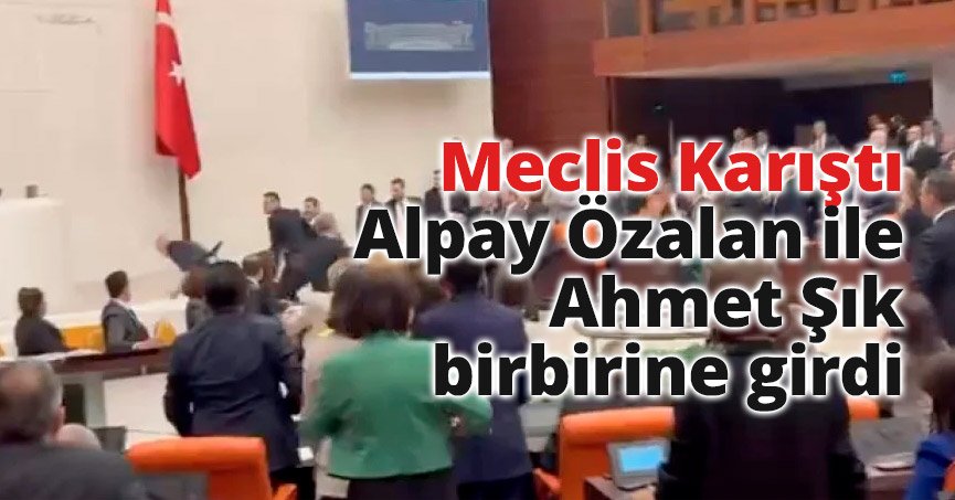 ALPAY ÖZALAN, AHMET ŞIK'I YERE FIRLATTI