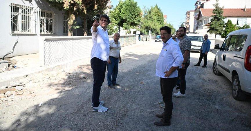 BAŞKAN KOCAMAN SAHADA