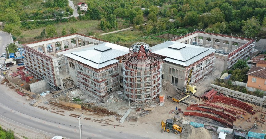 Başiskele Yeniköy Termal Tesis’te Çalışmalar Sürüyor