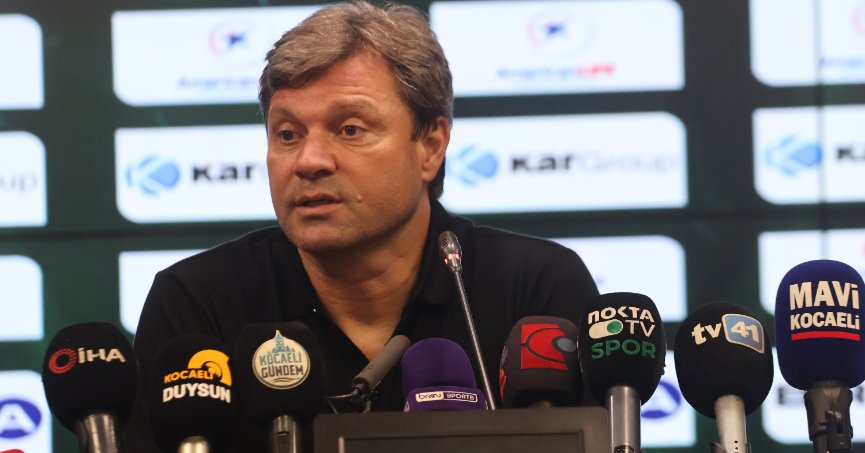 Kocaelispor - Manisa FK maçının ardından