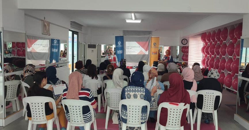 Kocaeli’de afetlere karşı dirençli kadınlar