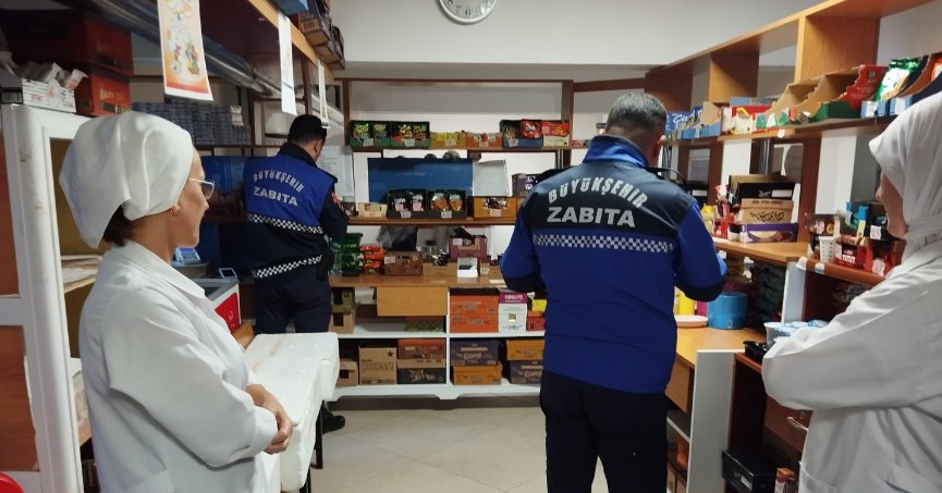 Büyükşehirden okul kantinlerine sıkı denetim