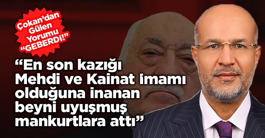 “En son kazığı Mehdi ve Kainat İmamı olduğuna inanan beyni uyuşmuş mankurtlara attı” 