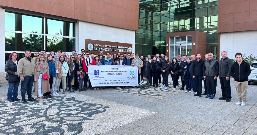 İMO Kocaeli üyeleri, kampta buluştu