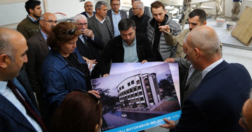 Canlar, İmam Zeynel Abidin Cemevini gezdi