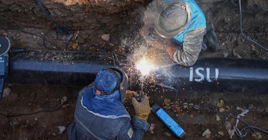 İSU, KROMAN ÇELİK VE SARKUYSAN’A GERİ KAZANIM SUYU SAĞLAYACAK İLETİM HATTI ÇALIŞMALARINA BAŞLADI