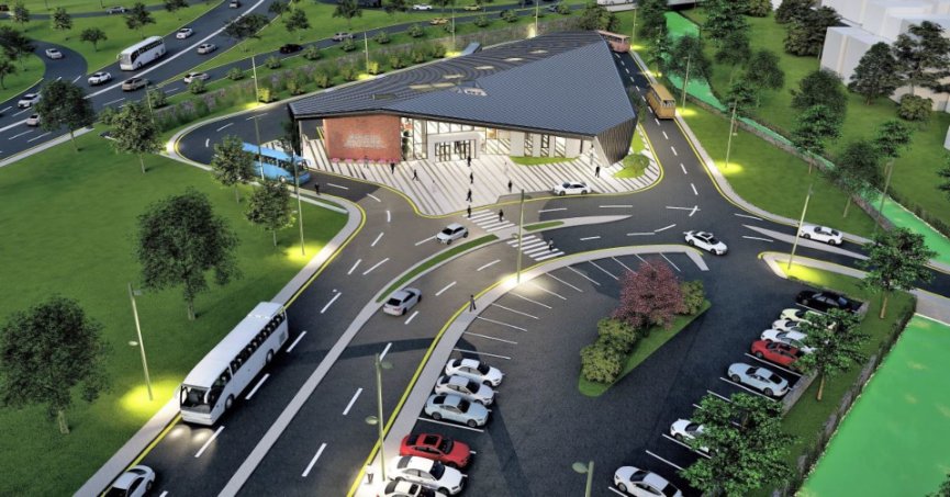 Gölcük’ün yeni terminaline son dokunuşlar