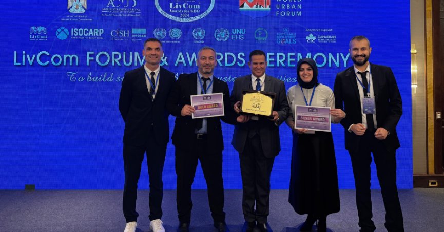 Büyükşehir, Mısır’dan iki ödülle döndü