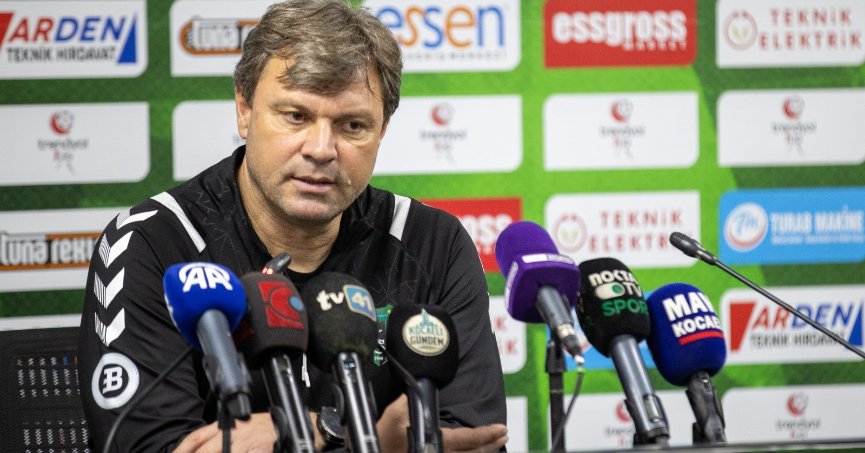 Sakaryaspor - Kocaelispor maçının ardından