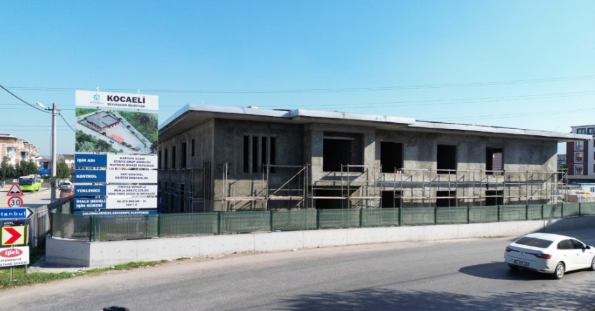 Kartepe İtfaiye müfrezesinde ilerleme yüzde 50