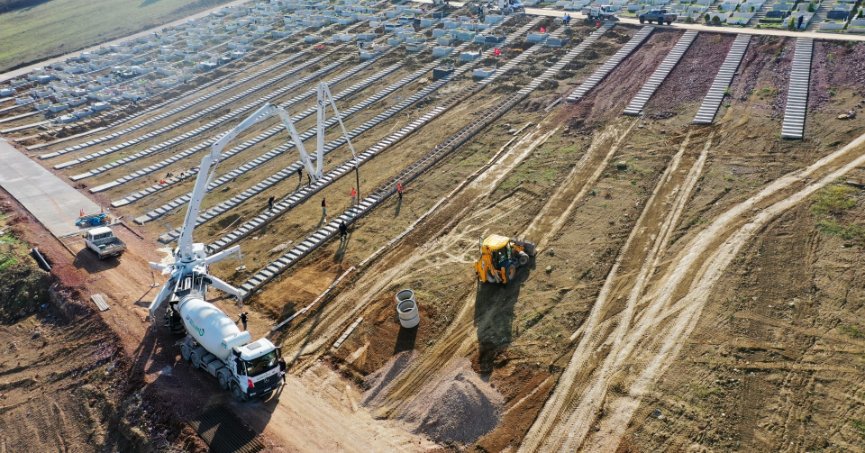 Kent Mezarlığı'nda yeni alanlar oluşturuluyor