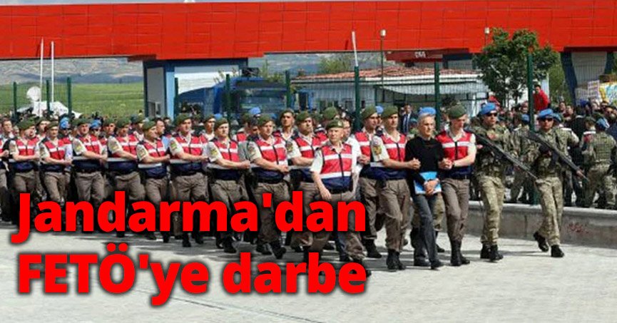 Jandarma'dan FETÖ'ye darbe