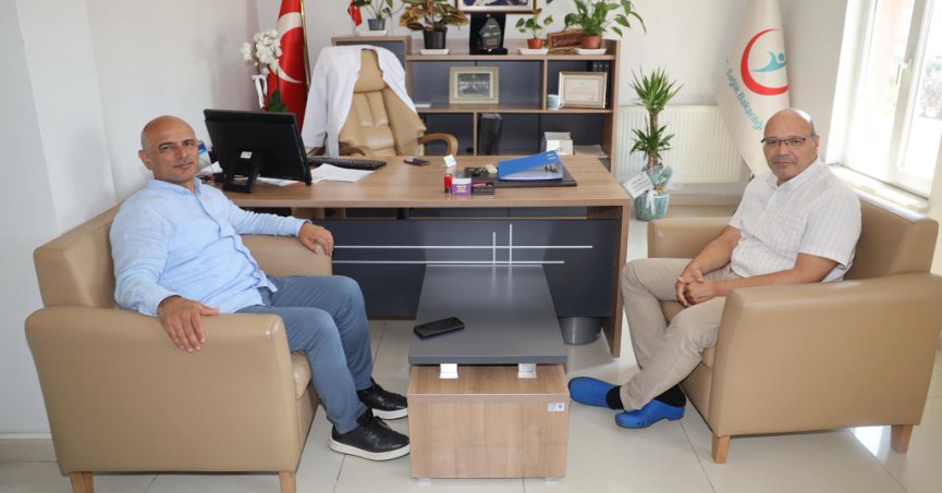 Başkan Söğüt’ten Başhekim Tunç’a ziyaret