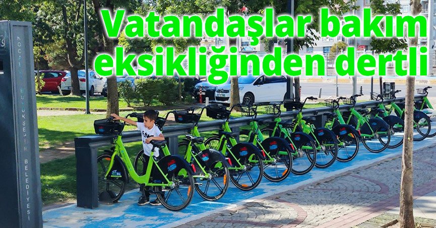 KOBİS Bisikletlerinde Şikâyetler Artıyor