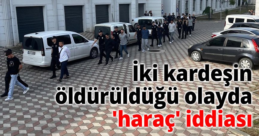 İki kardeşin öldürüldüğü olayda 'haraç' iddiası