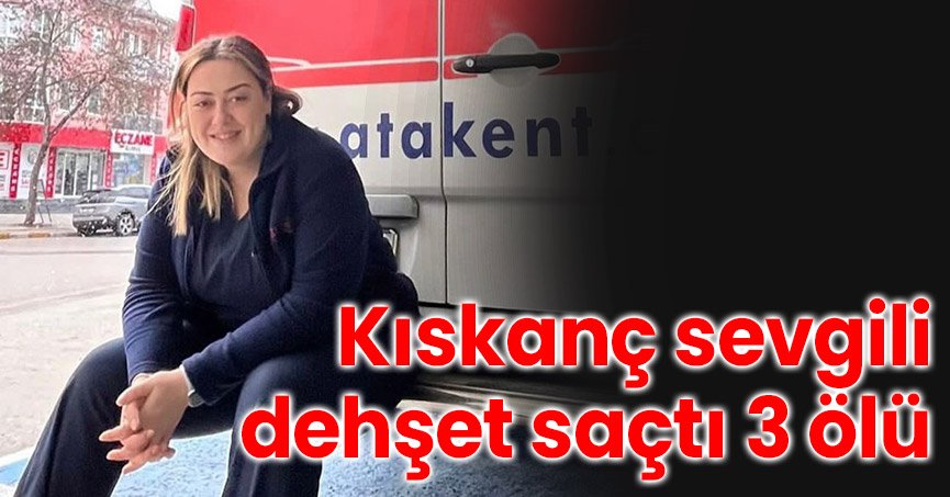 Ayrılmak isteyen hemşire sevgilisi ile erkek kardeşini vurup, intihar etti