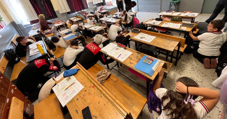 Rabak Ortaokulu’nda Deprem Bilinci ve Eşya Sabitleme Uygulaması