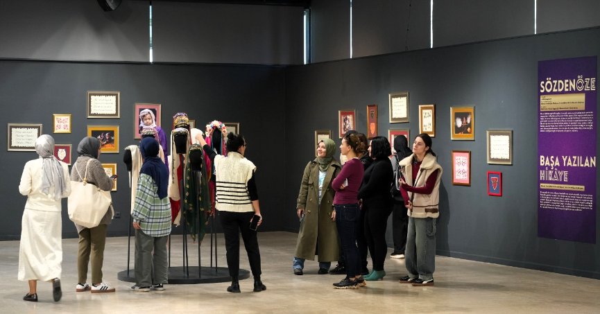 Bu sergide sanat, kültürle harmanlandı