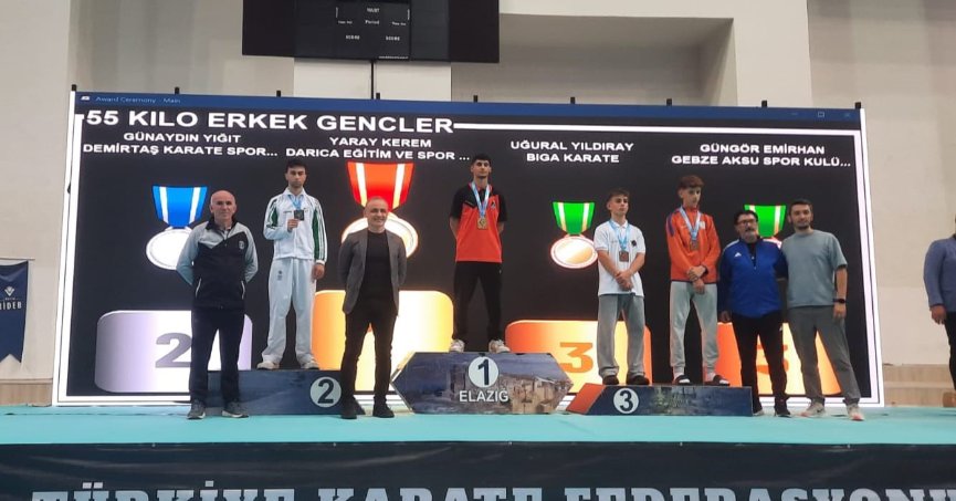 Darıcalı 3 karateci, U21 Milli Takımı'na seçildi