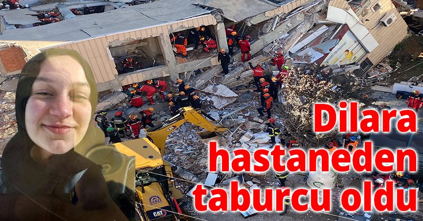  Dilara, hastaneden taburcu oldu