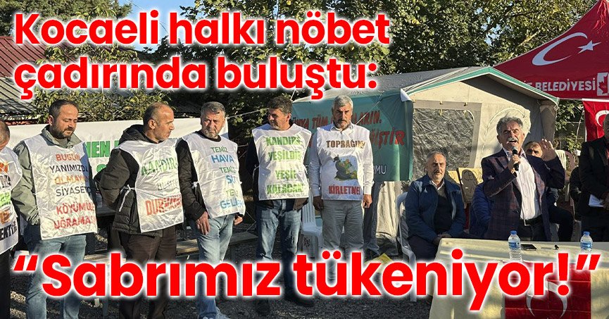 HADDEHANEYE DİRENİŞ BÜYÜYOR