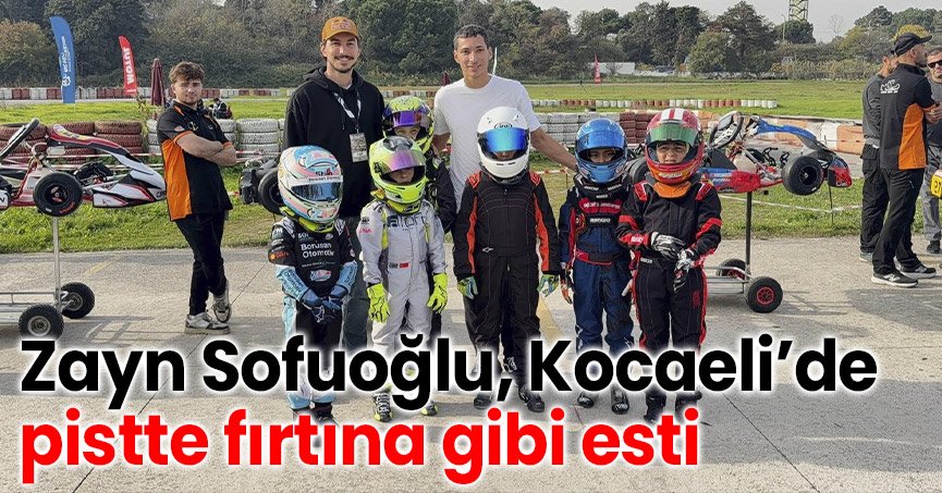 Zayn Sofuoğlu, Kocaeli’de pistte fırtına gibi esti