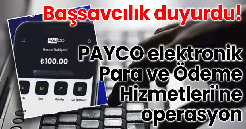 PAYCO Elektronik Para ve Ödeme Hizmetleri’ne operasyon: 11 gözaltı