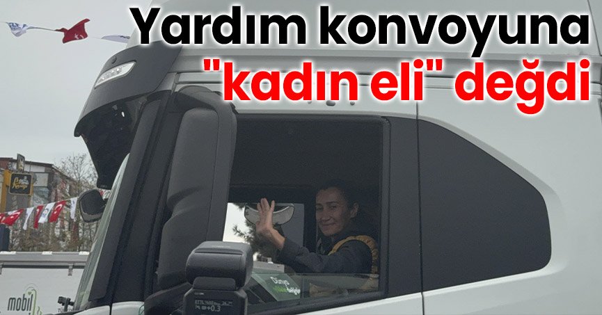 Yardım konvoyuna 
