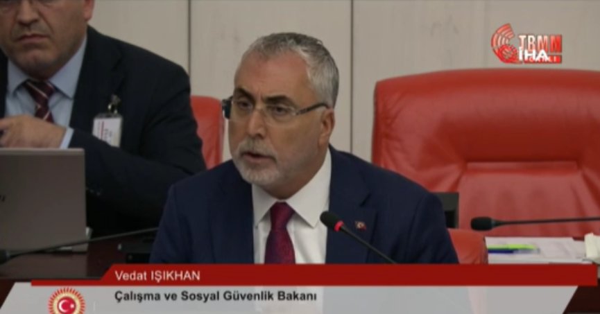 Bakan Işıkhan: 