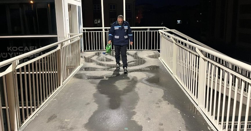 Buzlanmaya karşı yoğun mesai