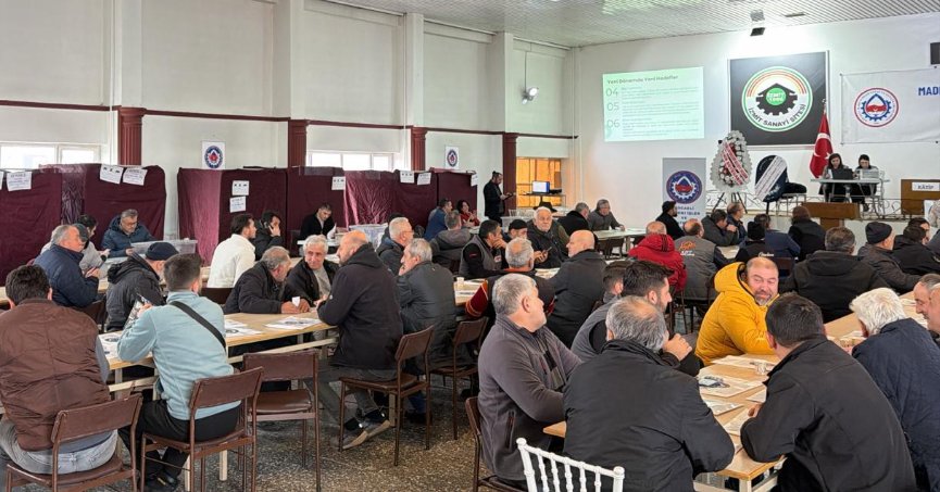 Kocaeli Madeni İşler Esnaf ve Sanatkârlar Odası’nda Olağan Genel Kurul Gerçekleştirildi