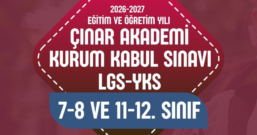 2026-2027 İçin Öğrenci Alımı Başlıyor