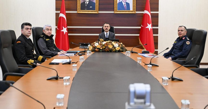 VKS toplantısına katıldı