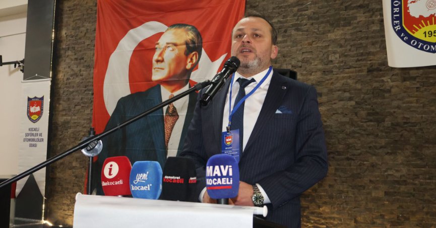 Kocaeli Şoförler Odası’nda Seyfi Özkar Dönemi Başladı