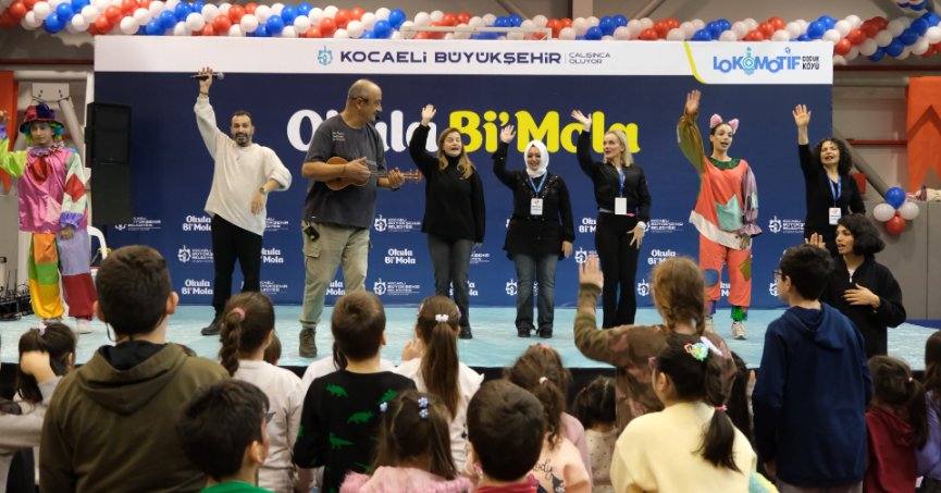 “Okula Bi’ Mola” Etkinlikleri Karamürsel’de Çocuklarla Buluştu