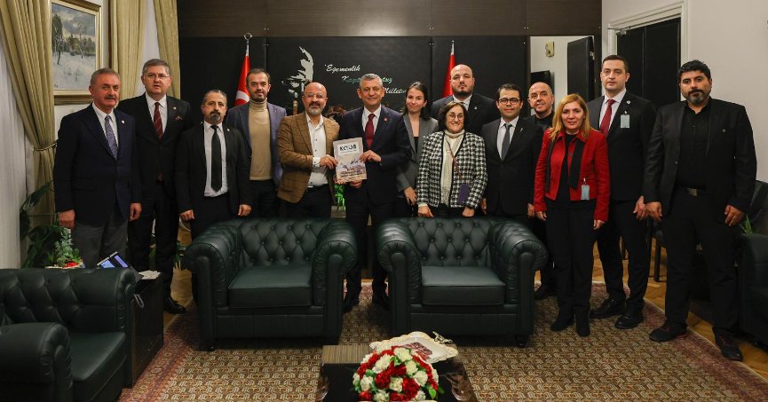 Kocaeli Akademik Odalar Birliğinden CHP Genel Başkanı Özgür Özel’e Haddehane Dosyası