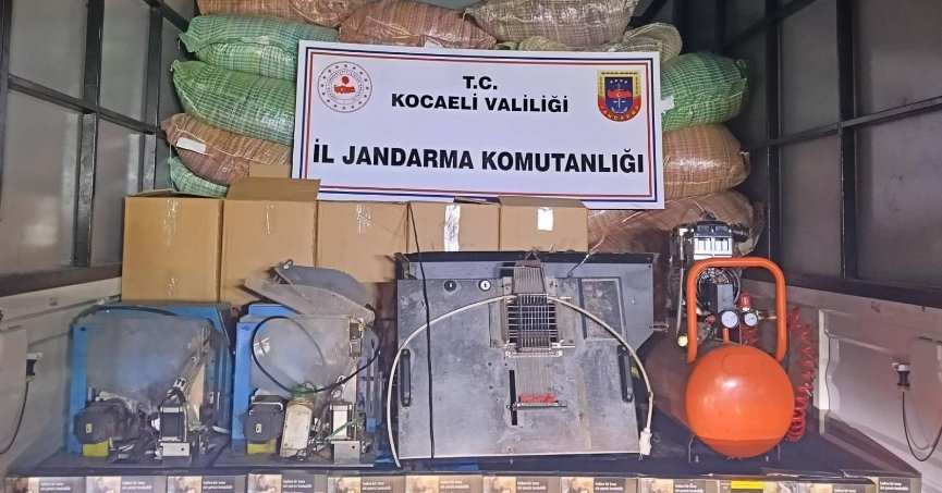 Kaçak tütün operasyonunda 1 milyon 550 bin liralık ürün ele geçirildi