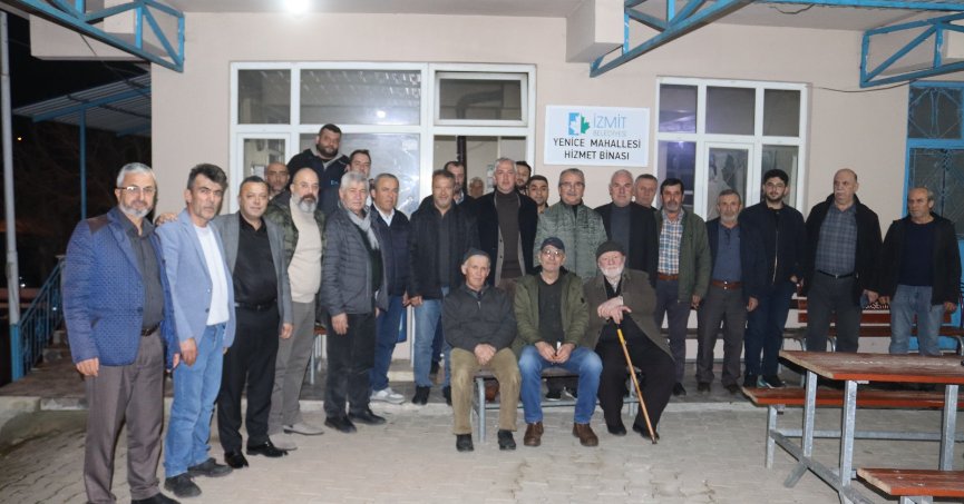 İzmit Belediyesi Yenice’de üreticilerle buluştu