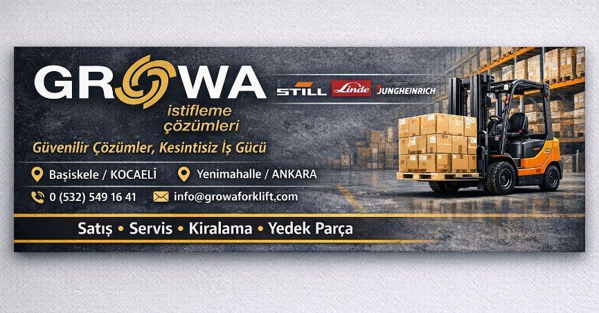 GROWA Forklift’ten Trabzon Yarı Maratonu’nda Güçlü Destek