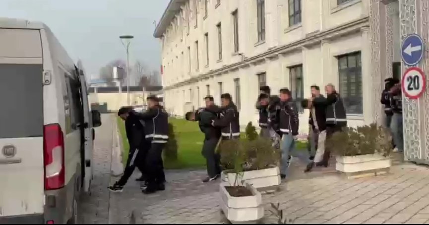 İş yeri sahibini ölümle tehdit eden suç örgütüne yönelik operasyonda 7 kişi tutuklandı