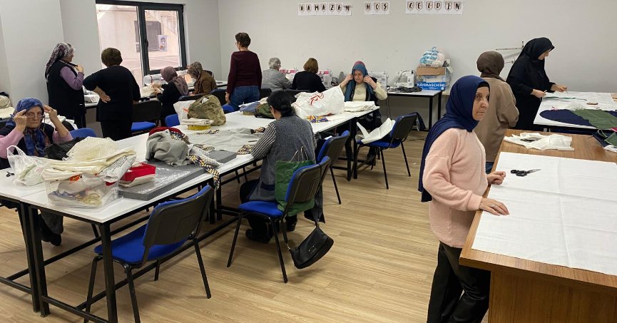 DER-MEK’te Eğitim, Üretim ve Dayanışma Bir Arada