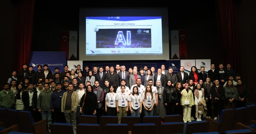 Yapay zeka tabanlı afet erken uyarı sistemleri çalıştayı yapıldı