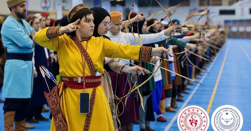 Geleneksel okçular, Türkiye şampiyonu olmak için yaylarını gerecek