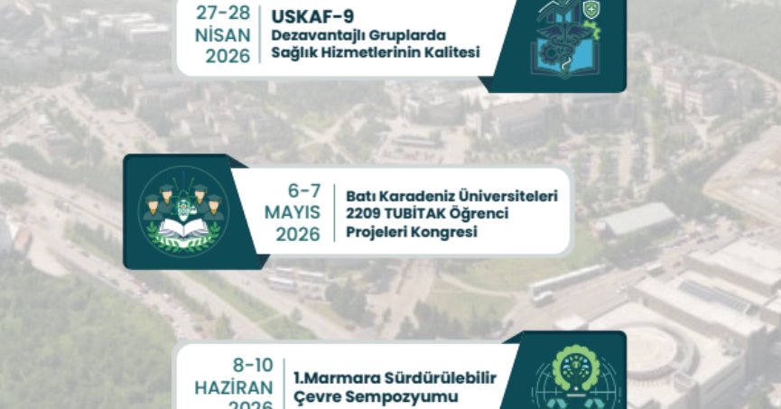 Kocaeli’de bilimsel buluşmalar ve uluslararası akademik etkinlikler