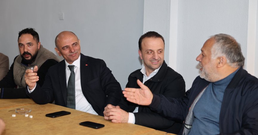 Başkan Söğüt, Romanlarla bir araya geldi