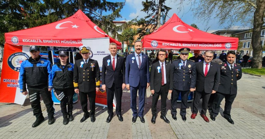 Polis Teşkilatı’nın 181. Kuruluş Yılı Gölcük’te Törenle Kutlandı