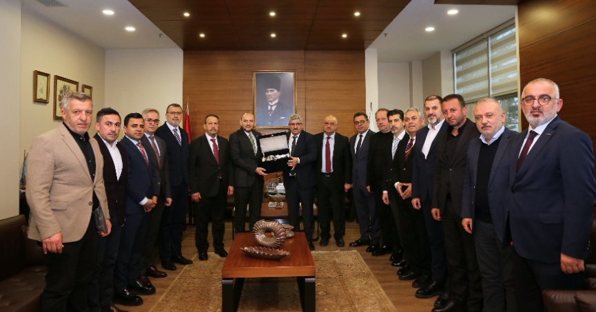 KOTO, MÜSİAD Genel Başkanı Burhan Özdemir’i ağırladı