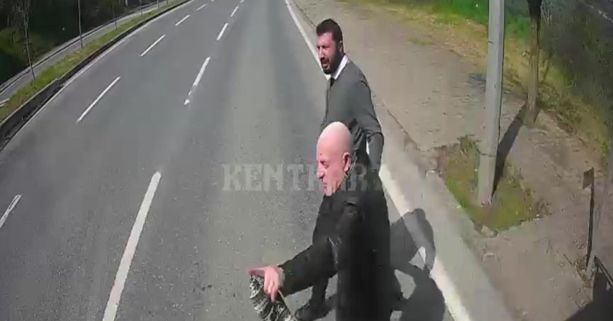 Kocaeli'nde otobüs şoförünün örnek davranışı kamerada