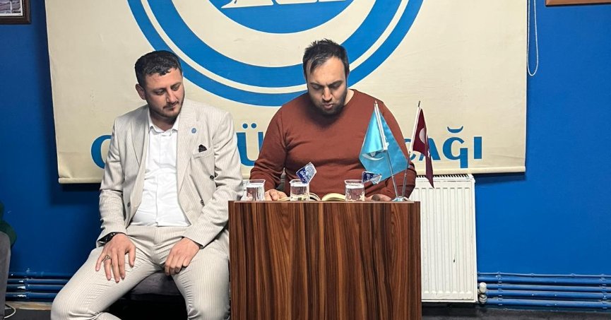 Kahramanmaraş’taki Evlatlarımız ve Öğretmenimiz İçin Kur’an Okundu